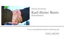 Logo von Bents Karl-Heinz Dipl.-Kfm. Steuerberater