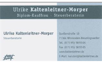 Logo von Kaltenleitner-Morper, Ulrike Diplom-Kauffrau
