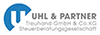 Logo von Uhl & Partner Treuhand GmbH & Co. KG Steuerberatungsgesellschaft
