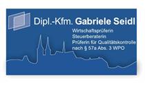 Logo von Wirtschaftsprüferin Seidl Gabriele Dipl.-Kfm.